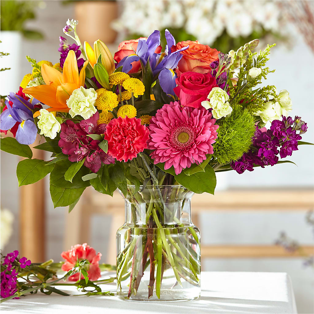 Bold & Bright – A Florist Original – GEORGE'S FLOWERS, Los Angeles CA