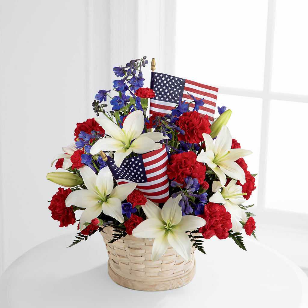 American Glory Bouquet – GEORGE'S FLOWERS, Los Angeles CA