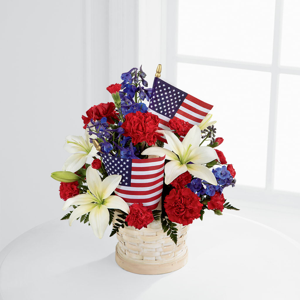 American Glory Bouquet – GEORGE'S FLOWERS, Los Angeles CA