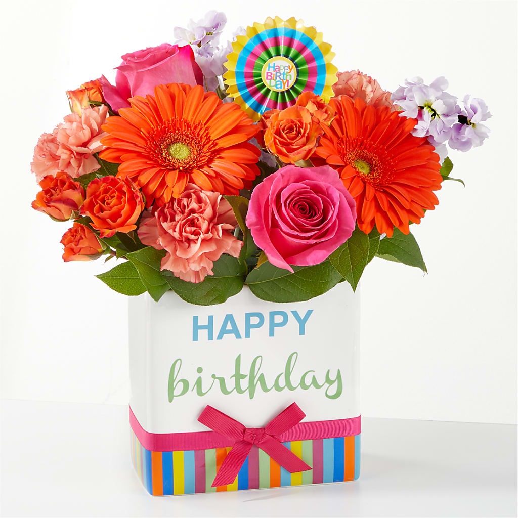 Birthday Surprise Bouquet – GEORGE'S FLOWERS, Los Angeles CA