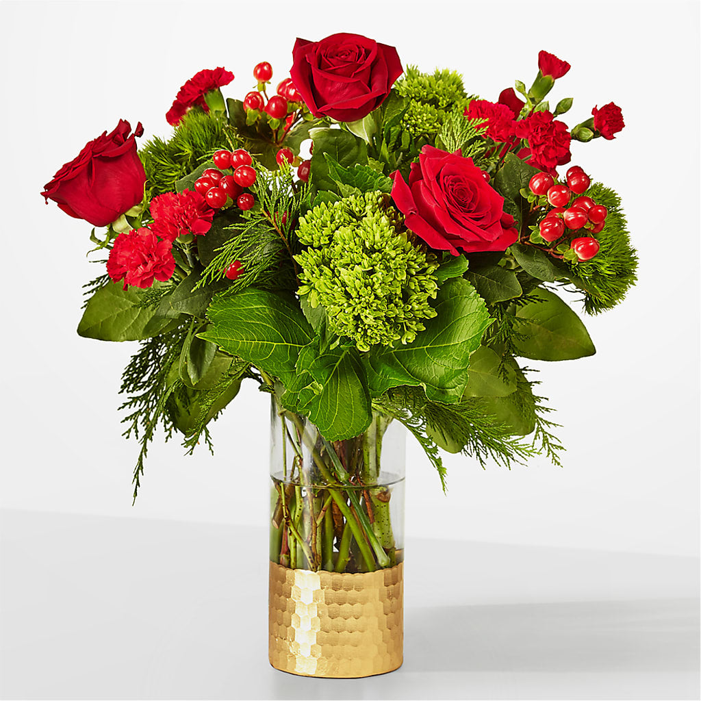 Plaid Throw Bouquet – GEORGE'S FLOWERS, Los Angeles CA