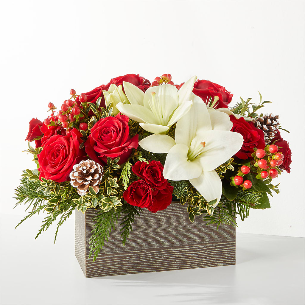 Snowy Wonderland Bouquet – GEORGE'S FLOWERS, Los Angeles CA