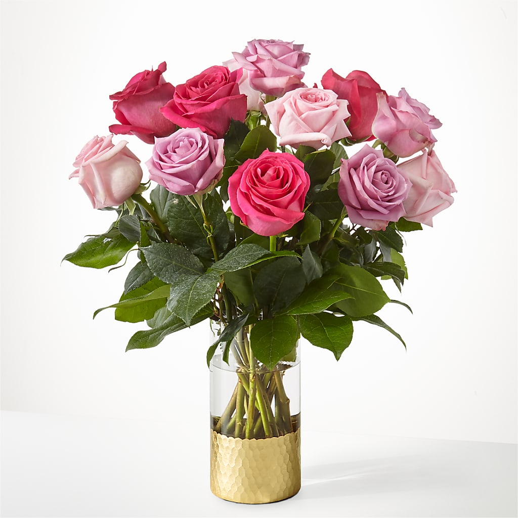 Pure Beauty Mixed Roses – GEORGE'S FLOWERS, Los Angeles CA