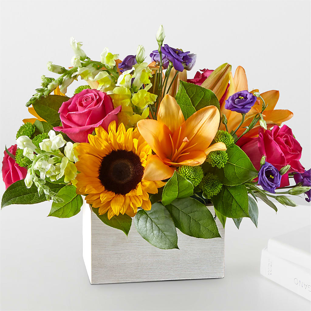 Best Day Box Bouquet – GEORGE'S FLOWERS, Los Angeles CA