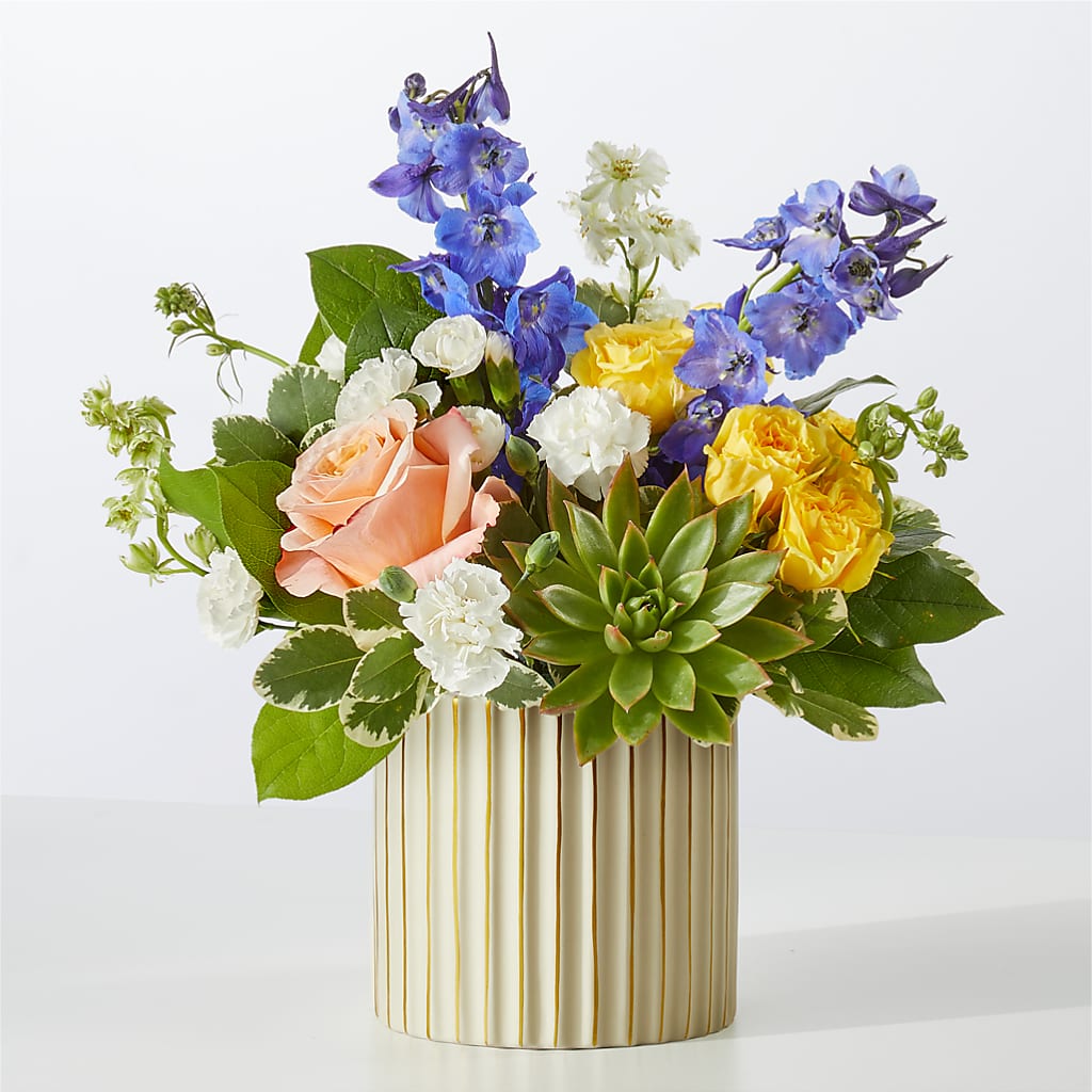 Cobalt Reverie Bouquet – GEORGE'S FLOWERS, Los Angeles CA