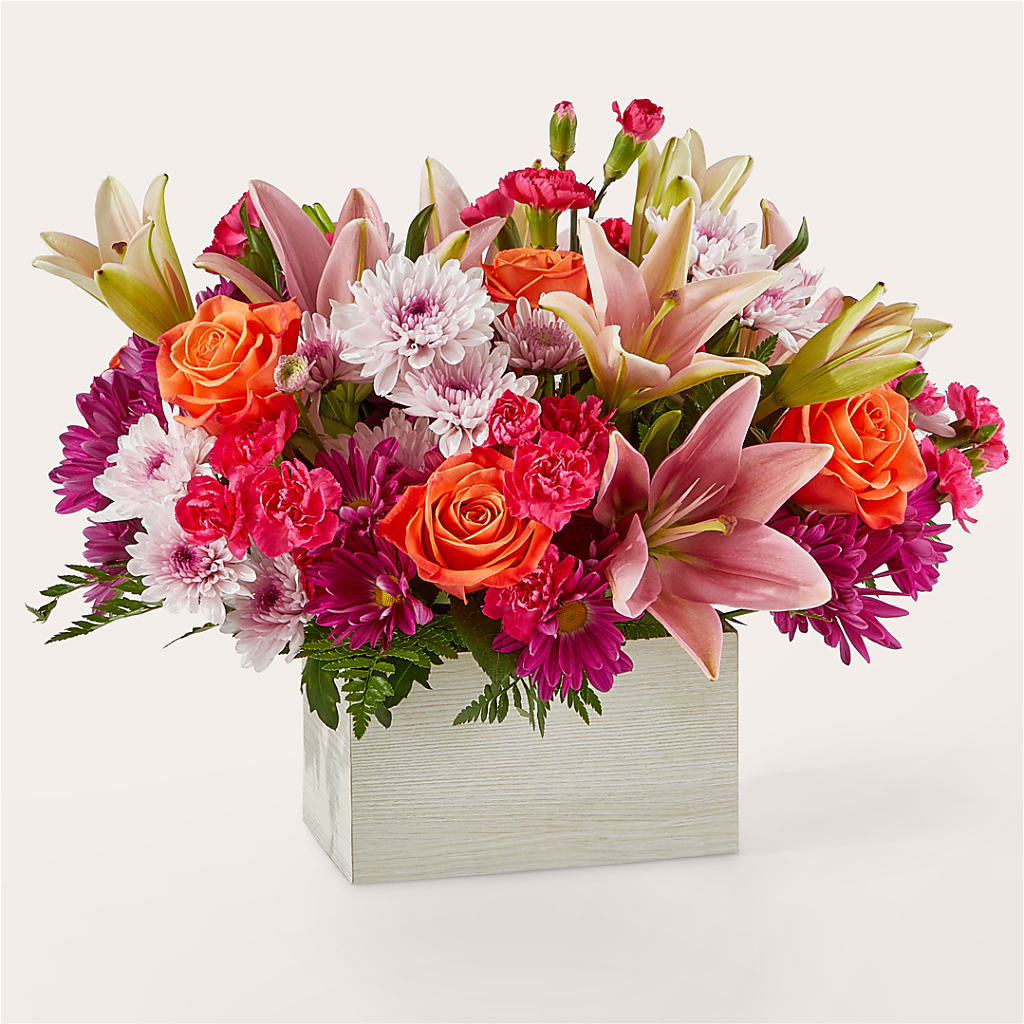 Light of My Life Box Bouquet – GEORGE'S FLOWERS, Los Angeles CA