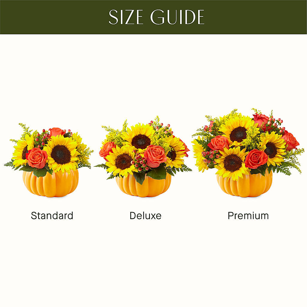 Pick of the Patch Pumpkin Bouquet – GEORGE'S FLOWERS, Los Angeles CA