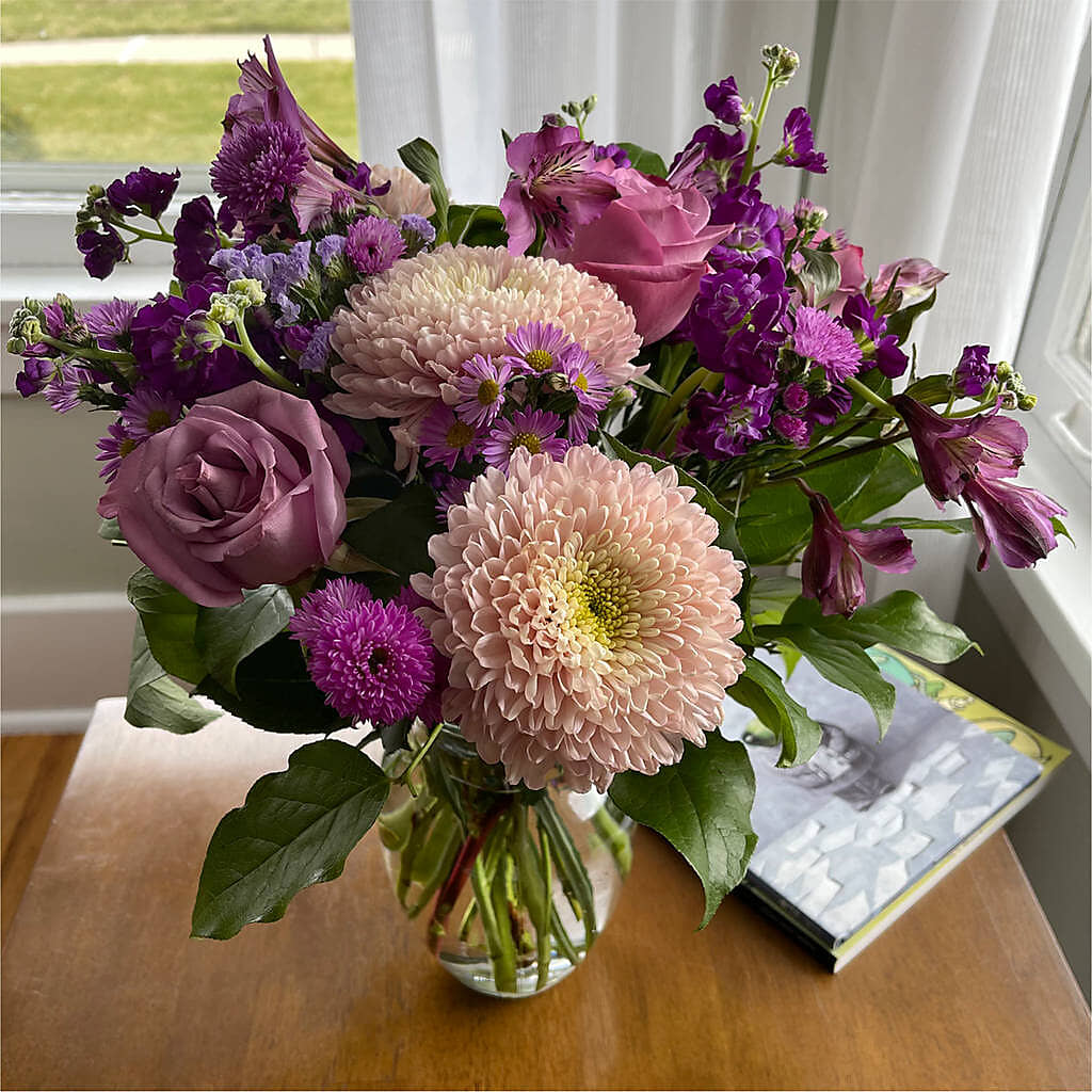 Ultraviolet Bouquet – GEORGE'S FLOWERS, Los Angeles CA