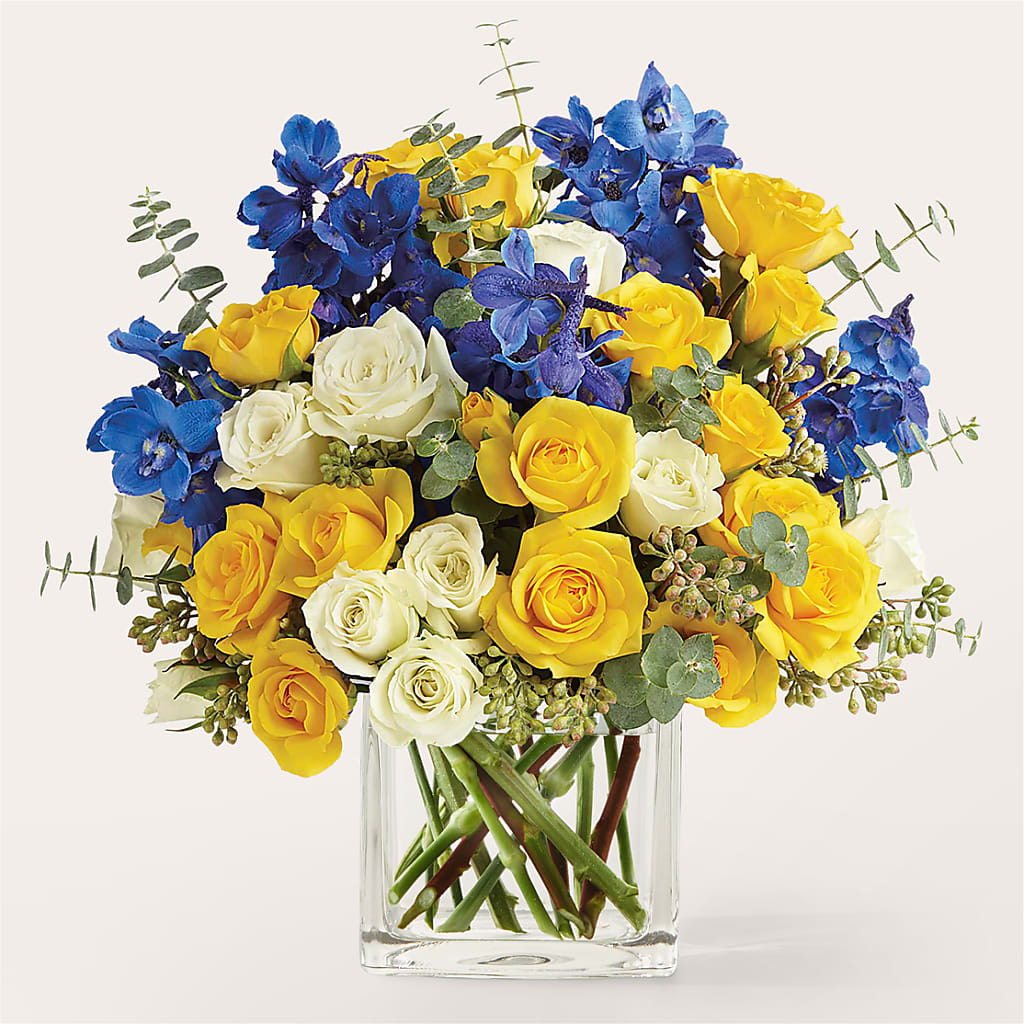 Sparkling Citrine Bouquet – GEORGE'S FLOWERS, Los Angeles CA