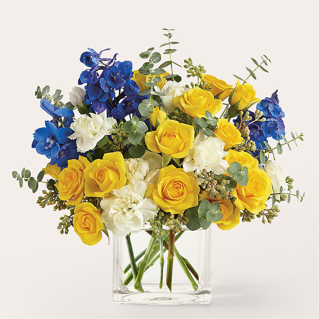 Sparkling Citrine Bouquet – GEORGE'S FLOWERS, Los Angeles CA