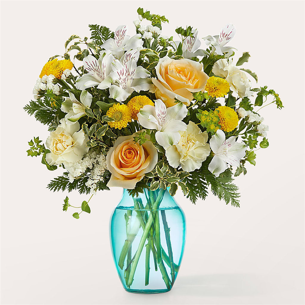 Crisp and Clean Bouquet – GEORGE'S FLOWERS, Los Angeles CA