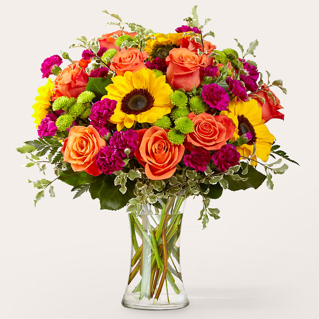 Warmth & Light Bouquet – GEORGE'S FLOWERS, Los Angeles CA