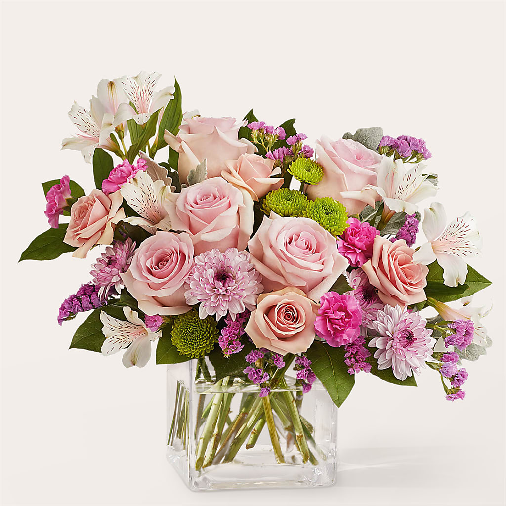 Pink Suede Bouquet – GEORGE'S FLOWERS, Los Angeles CA