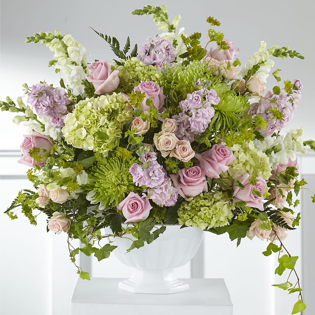 Radiant Embrace Arrangement – GEORGE'S FLOWERS, Los Angeles CA