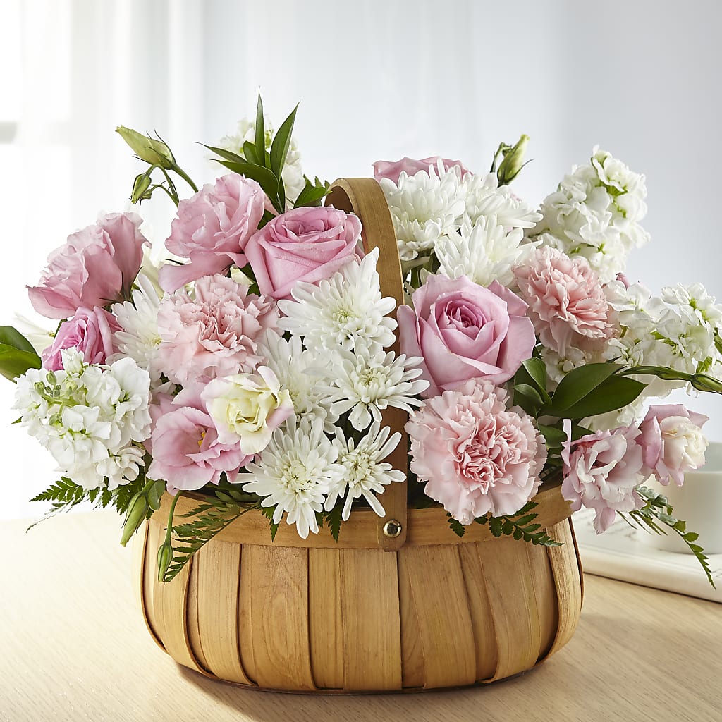 Always Graceful Basket – GEORGE'S FLOWERS, Los Angeles CA