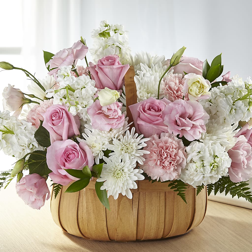 Always Graceful Basket – GEORGE'S FLOWERS, Los Angeles CA