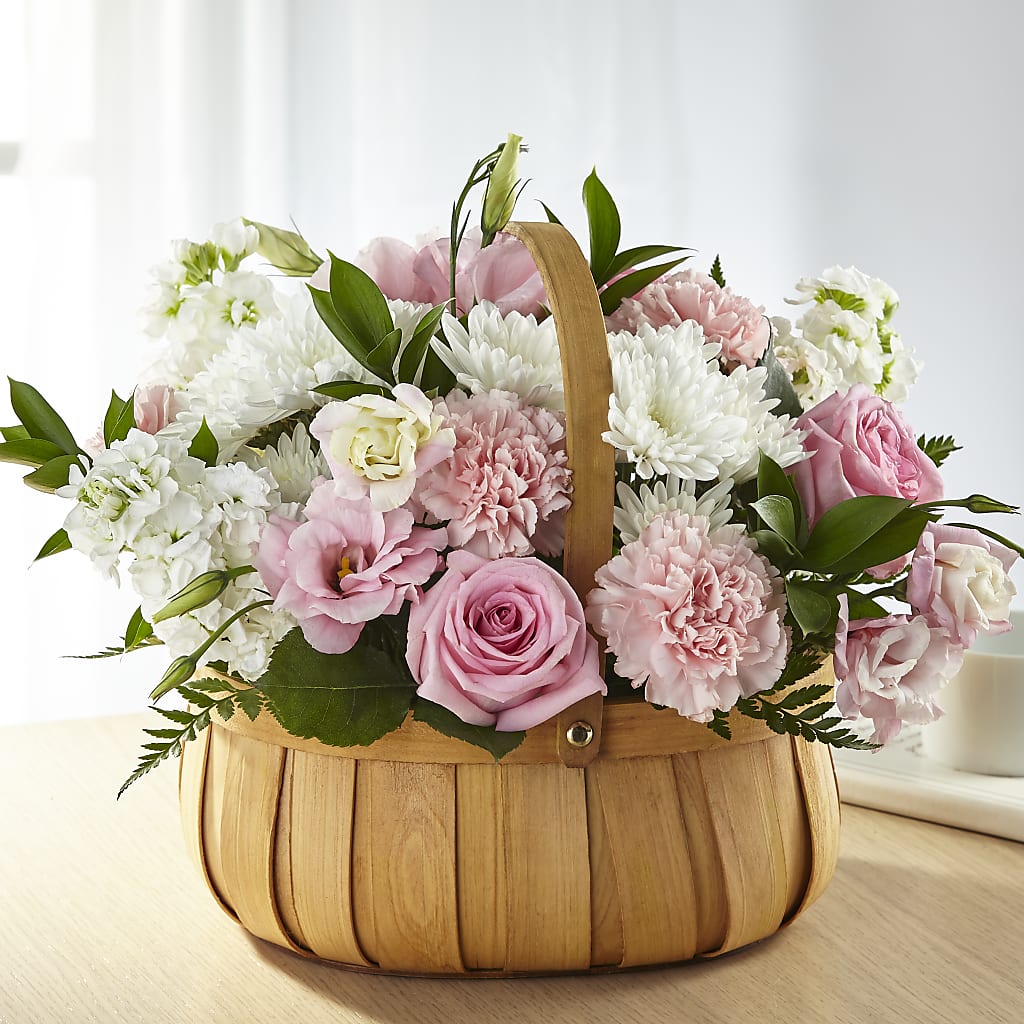 Always Graceful Basket – GEORGE'S FLOWERS, Los Angeles CA