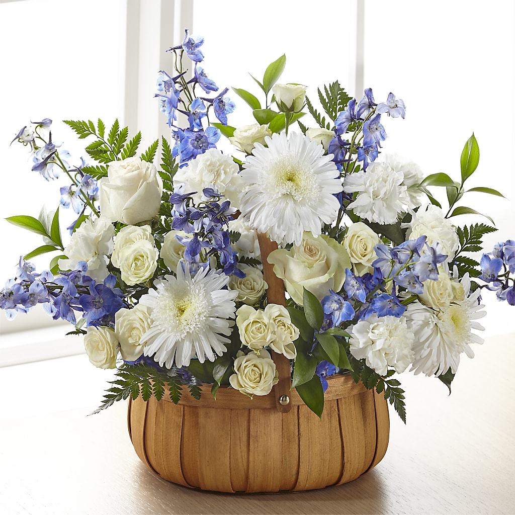 Harmony & Grace Basket – GEORGE'S FLOWERS, Los Angeles CA