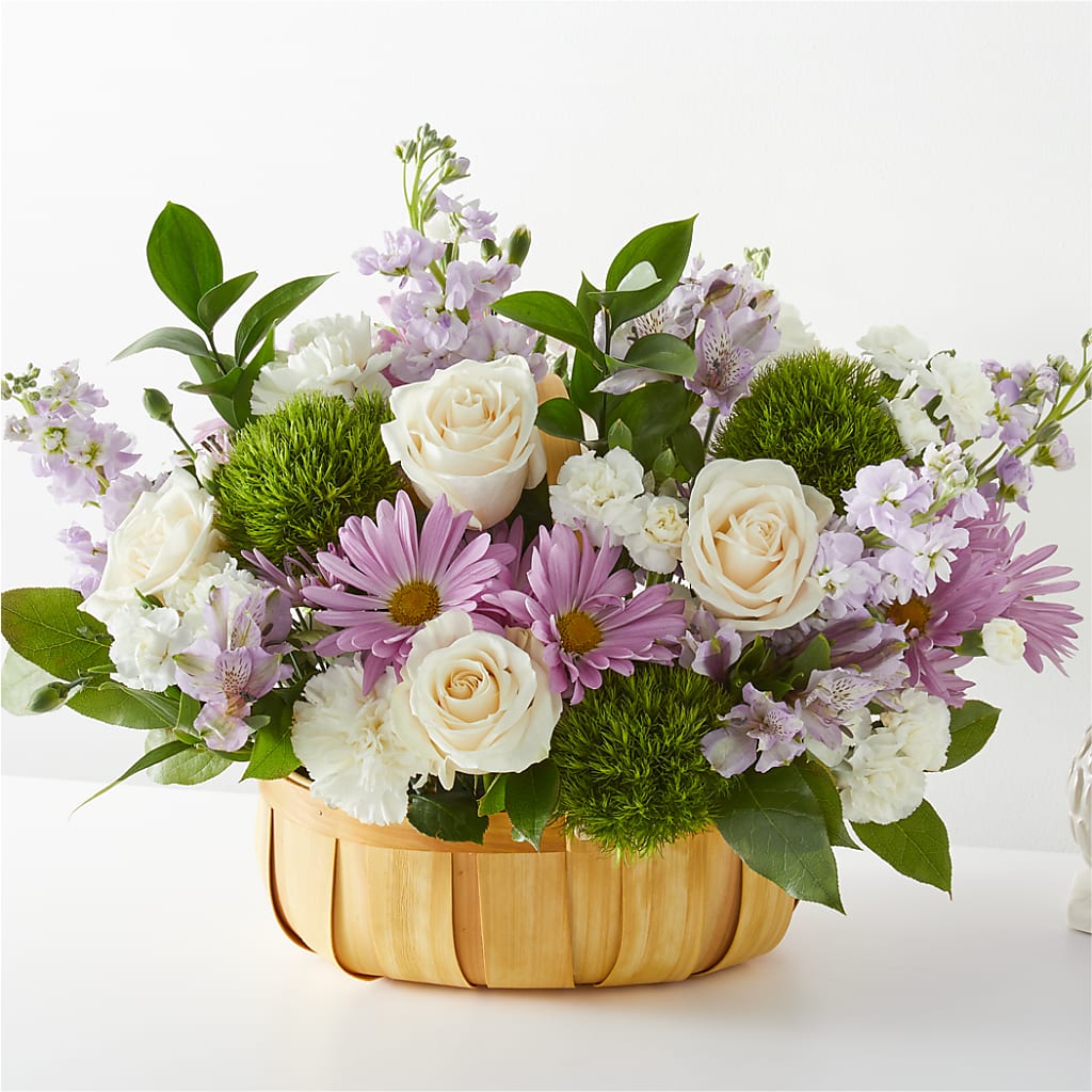 Peace & Love Basket – GEORGE'S FLOWERS, Los Angeles CA