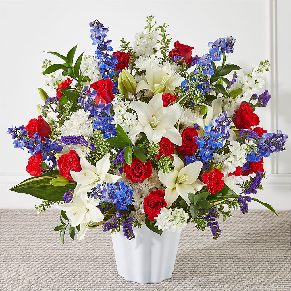 Consoled Floor Basket – GEORGE'S FLOWERS, Los Angeles CA