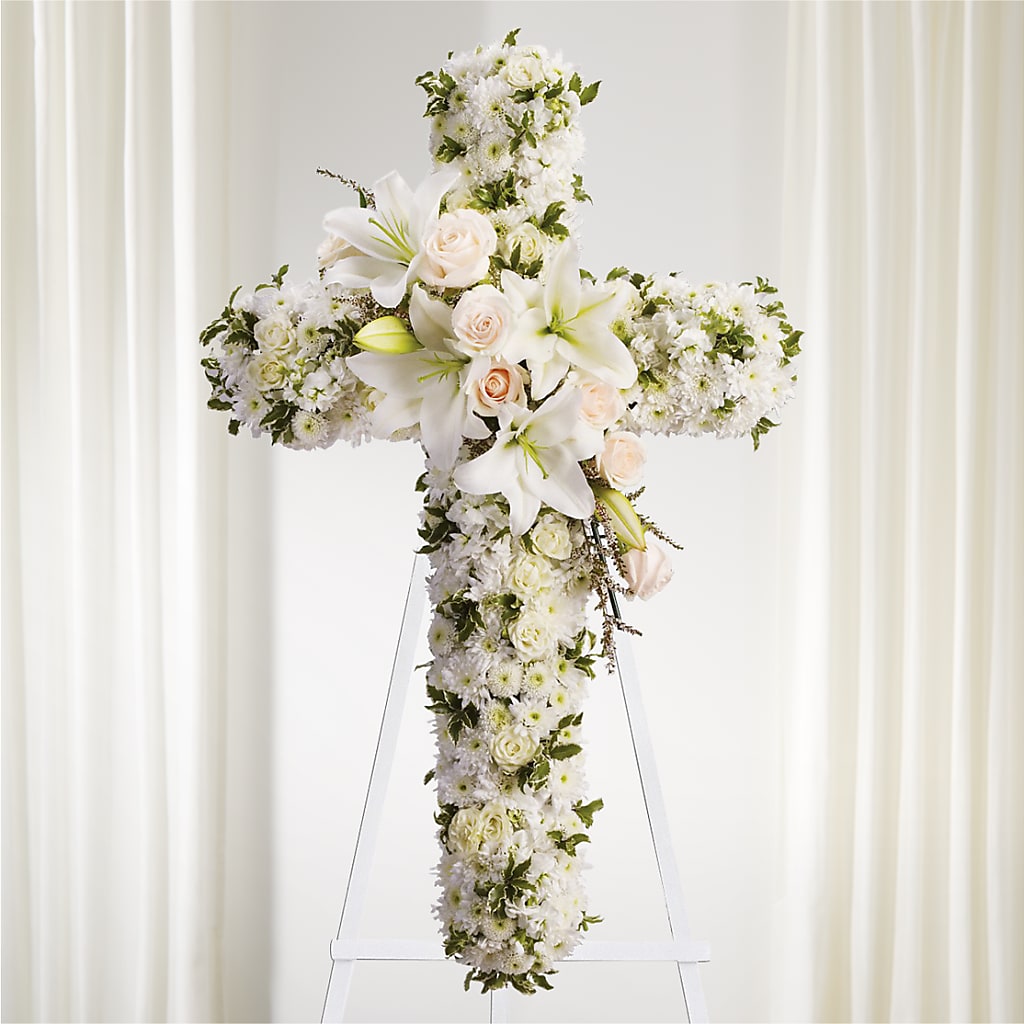 Spiritual Guidance Standing Spray – GEORGE'S FLOWERS, Los Angeles CA