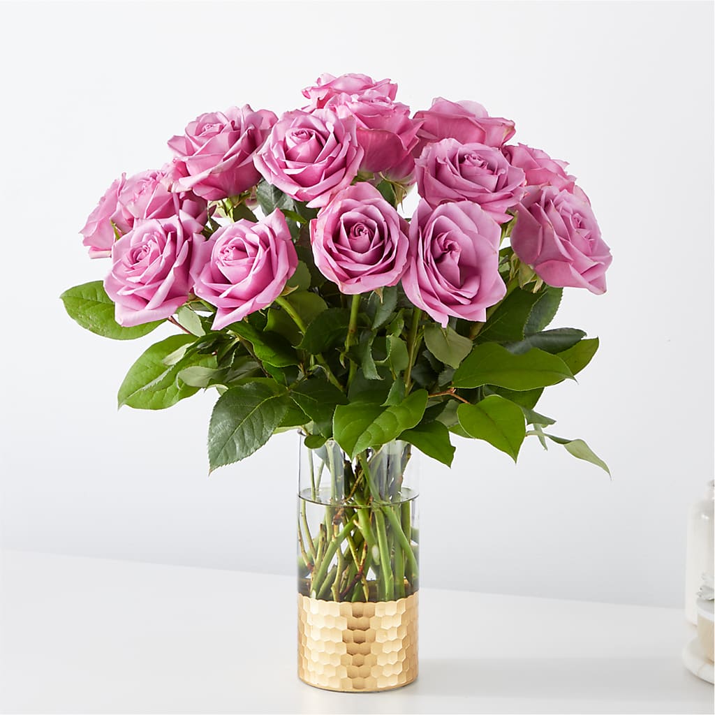 Secret Admirer Lavender Rose Bouquet – GEORGE'S FLOWERS, Los Angeles CA