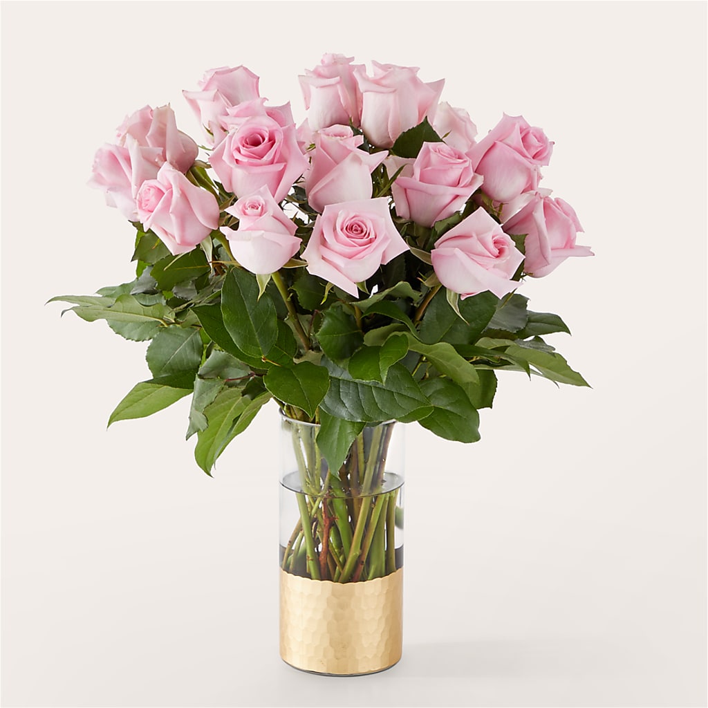 Picture Perfect Pink Rose Bouquet – GEORGE'S FLOWERS, Los Angeles CA