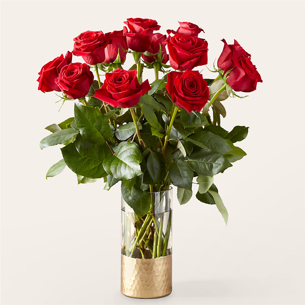 Classic Love Red Rose Bouquet – GEORGE'S FLOWERS, Los Angeles CA