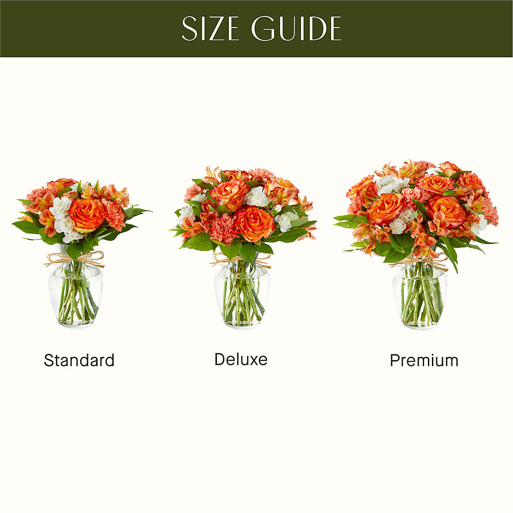 Apricot Glow Bouquet – GEORGE'S FLOWERS, Los Angeles CA