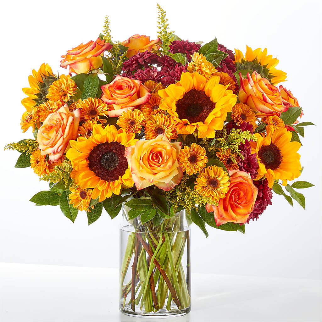 Flannel Scarf Bouquet – GEORGE'S FLOWERS, Los Angeles CA