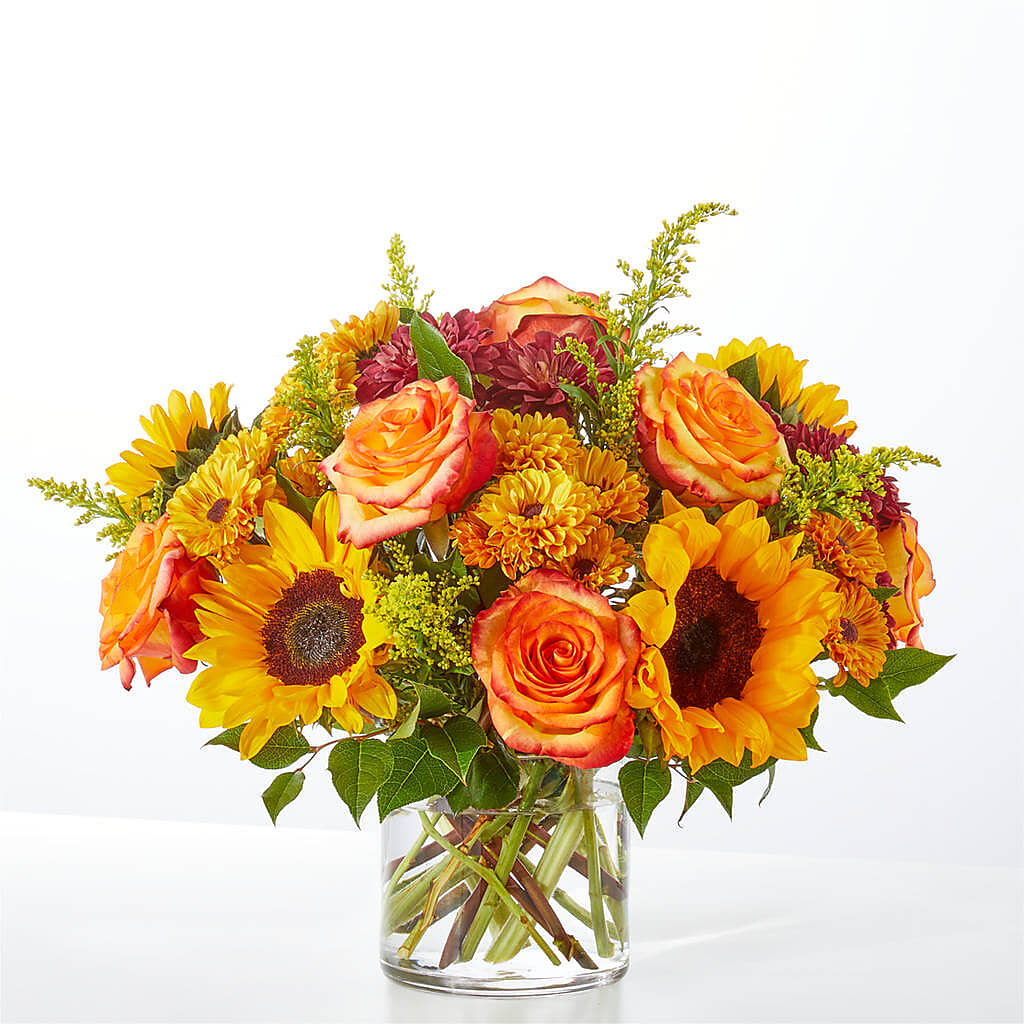 Flannel Scarf Bouquet – GEORGE'S FLOWERS, Los Angeles CA