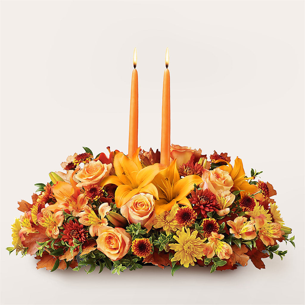 Traditions Centerpiece – GEORGE'S FLOWERS, Los Angeles CA