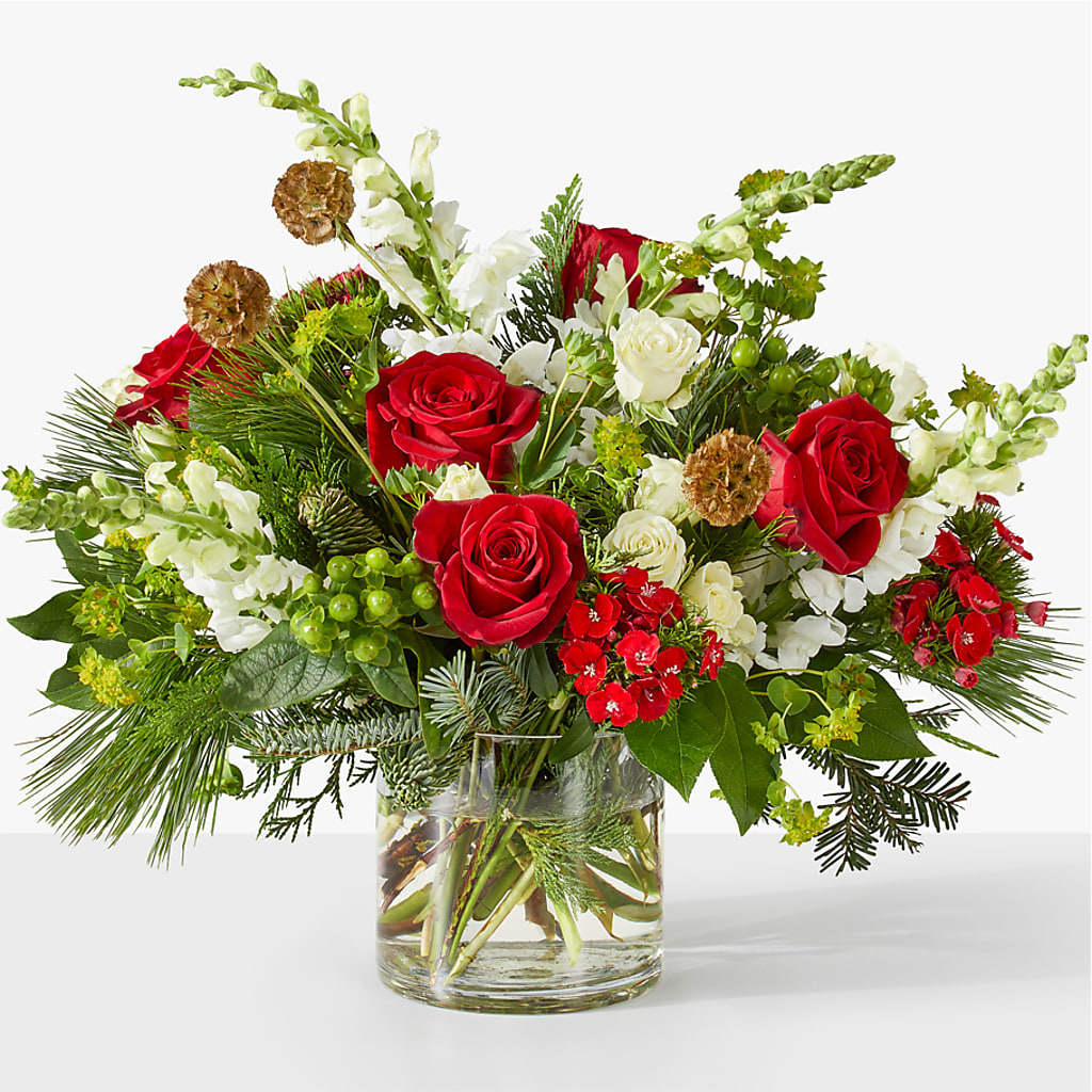 Deck the Halls Bouquet – GEORGE'S FLOWERS, Los Angeles CA