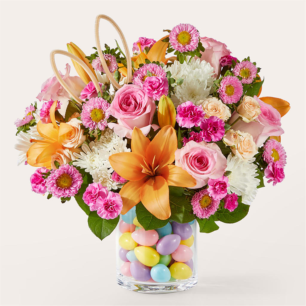 Hop to It Bouquet – GEORGE'S FLOWERS, Los Angeles CA