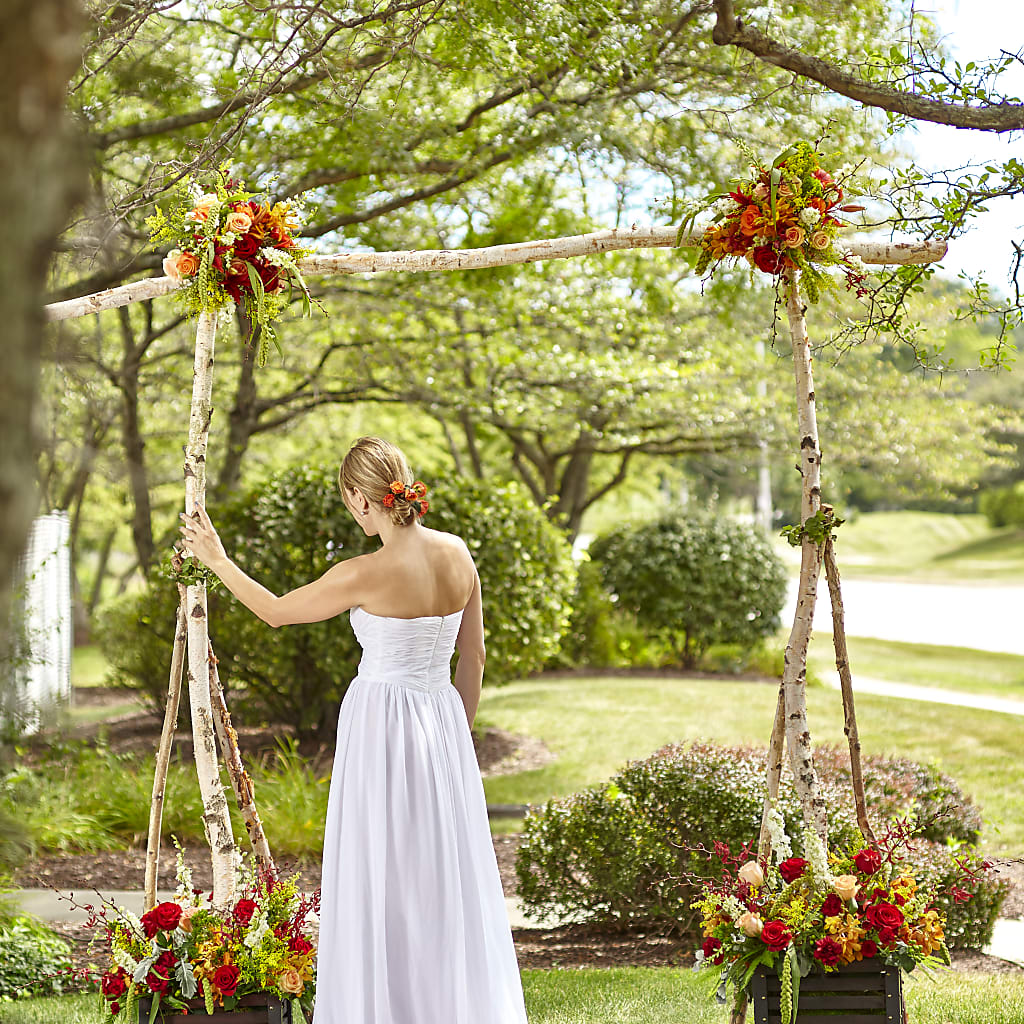 Arbor of Love Archway – GEORGE'S FLOWERS, Los Angeles CA