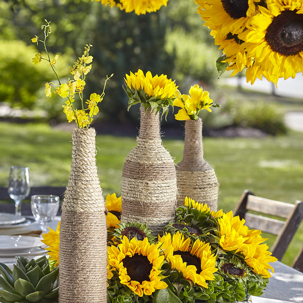 Sublime Garden Centerpiece – GEORGE'S FLOWERS, Los Angeles CA