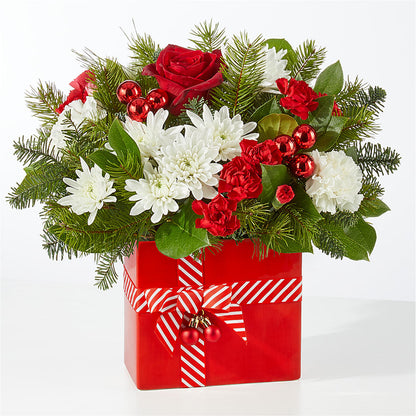 Presents Under the Tree Bouquet – GEORGE'S FLOWERS, Los Angeles CA