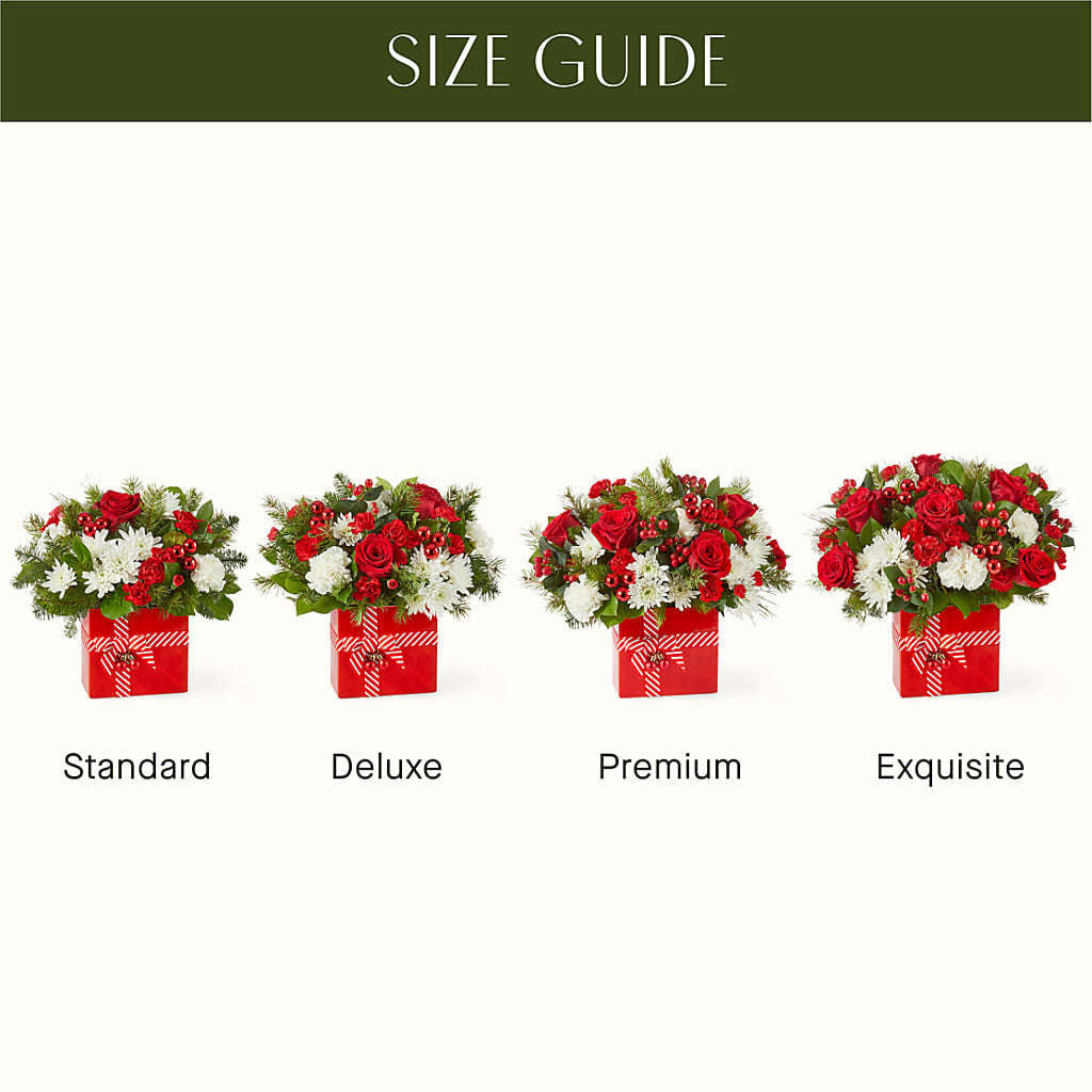 Presents Under the Tree Bouquet – GEORGE'S FLOWERS, Los Angeles CA