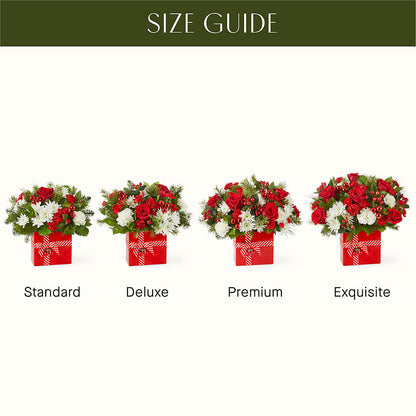 Presents Under the Tree Bouquet – GEORGE'S FLOWERS, Los Angeles CA