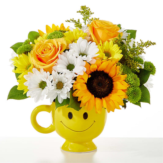 Be Happy Bouquet – GEORGE'S FLOWERS, Los Angeles CA
