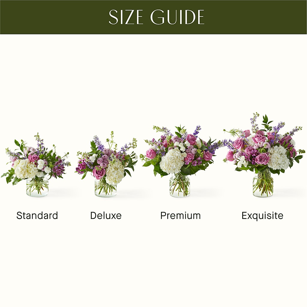 Violet Caress Bouquet – GEORGE'S FLOWERS, Los Angeles CA