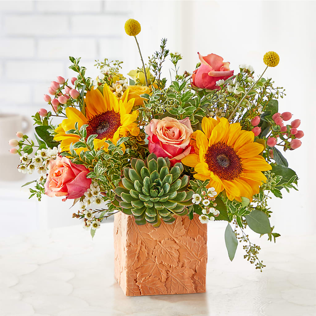 Sunflower Season Bouquet – GEORGE'S FLOWERS, Los Angeles CA
