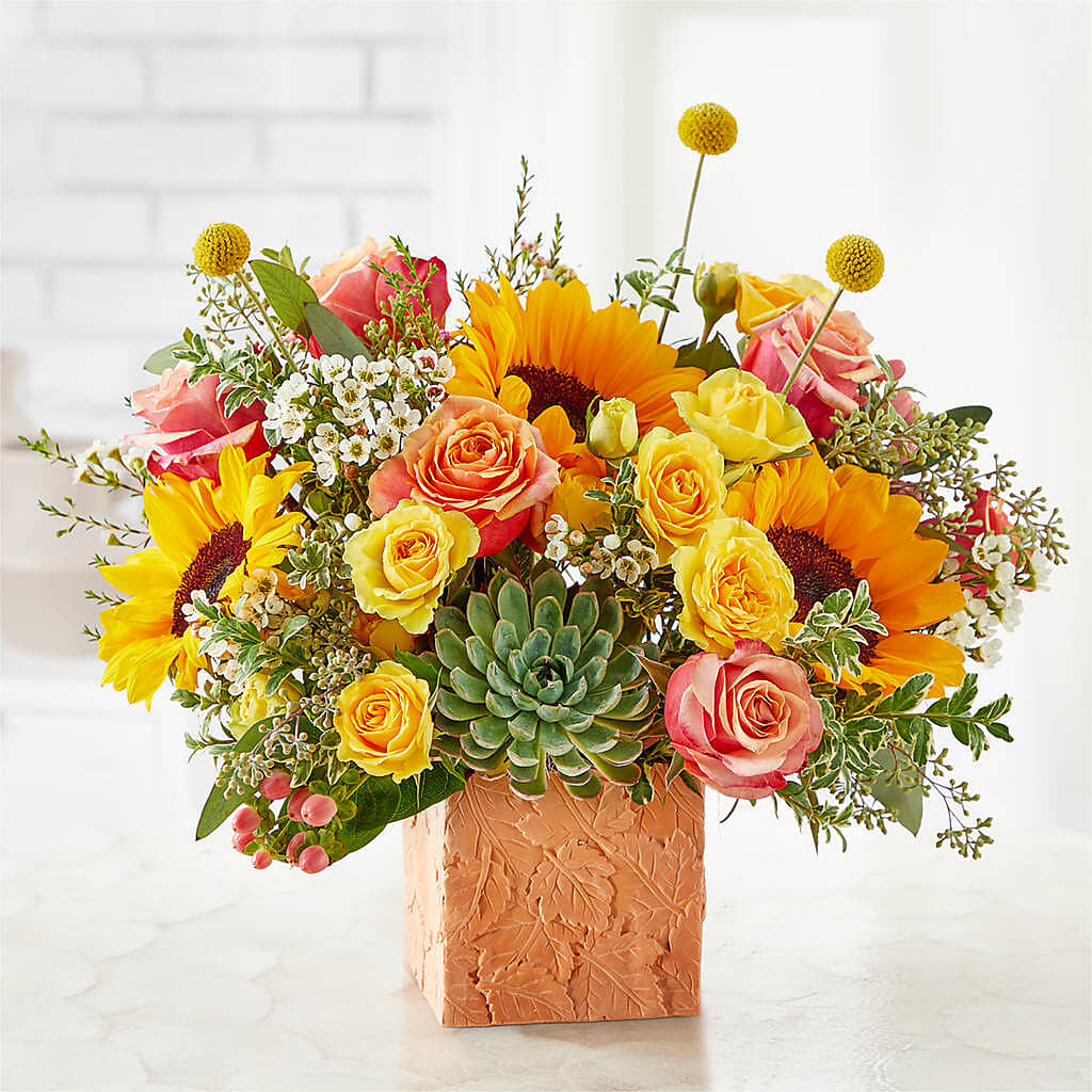 Sunflower Season Bouquet – GEORGE'S FLOWERS, Los Angeles CA
