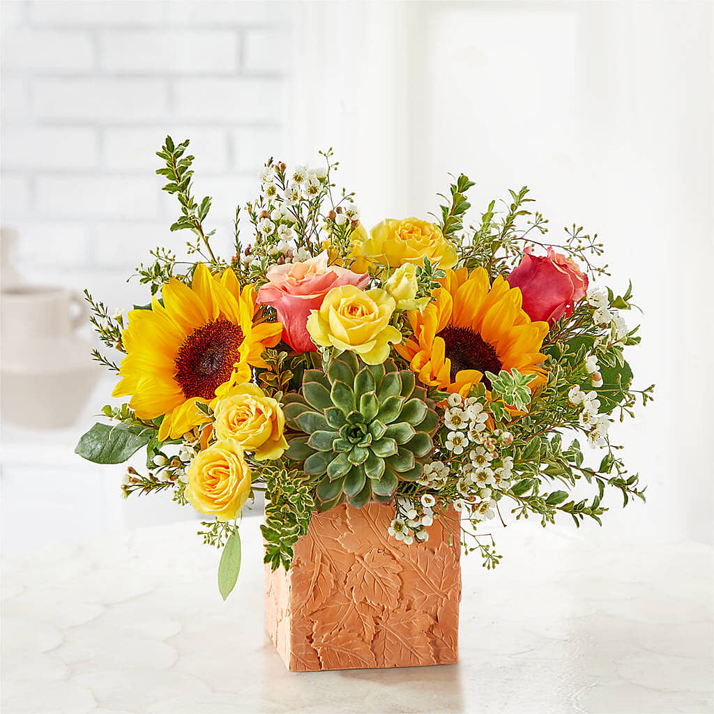 Sunflower Season Bouquet – GEORGE'S FLOWERS, Los Angeles CA
