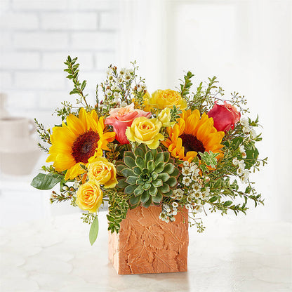 Sunflower Season Bouquet – GEORGE'S FLOWERS, Los Angeles CA