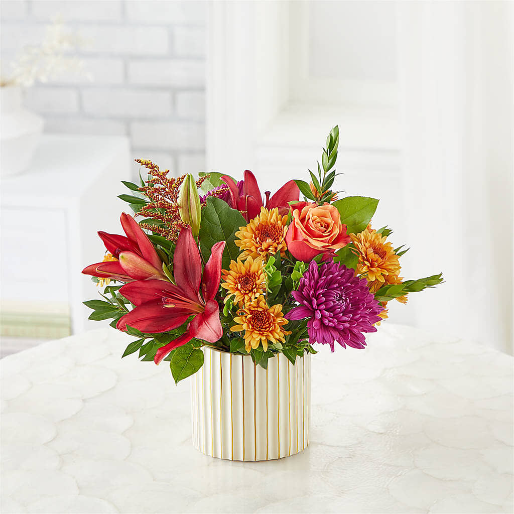 Burgundy Landscape Bouquet – GEORGE'S FLOWERS, Los Angeles CA