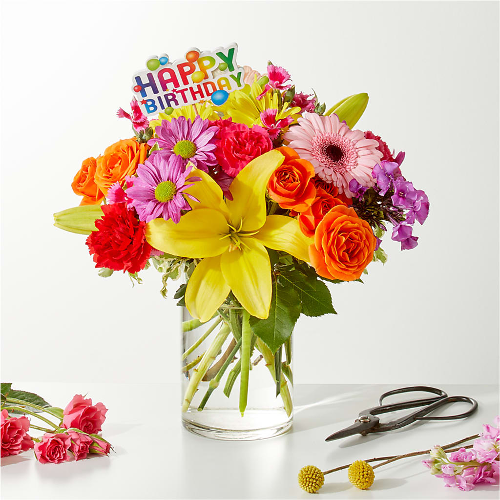 Cue the Confetti - A Florist Original – GEORGE'S FLOWERS, Los Angeles CA