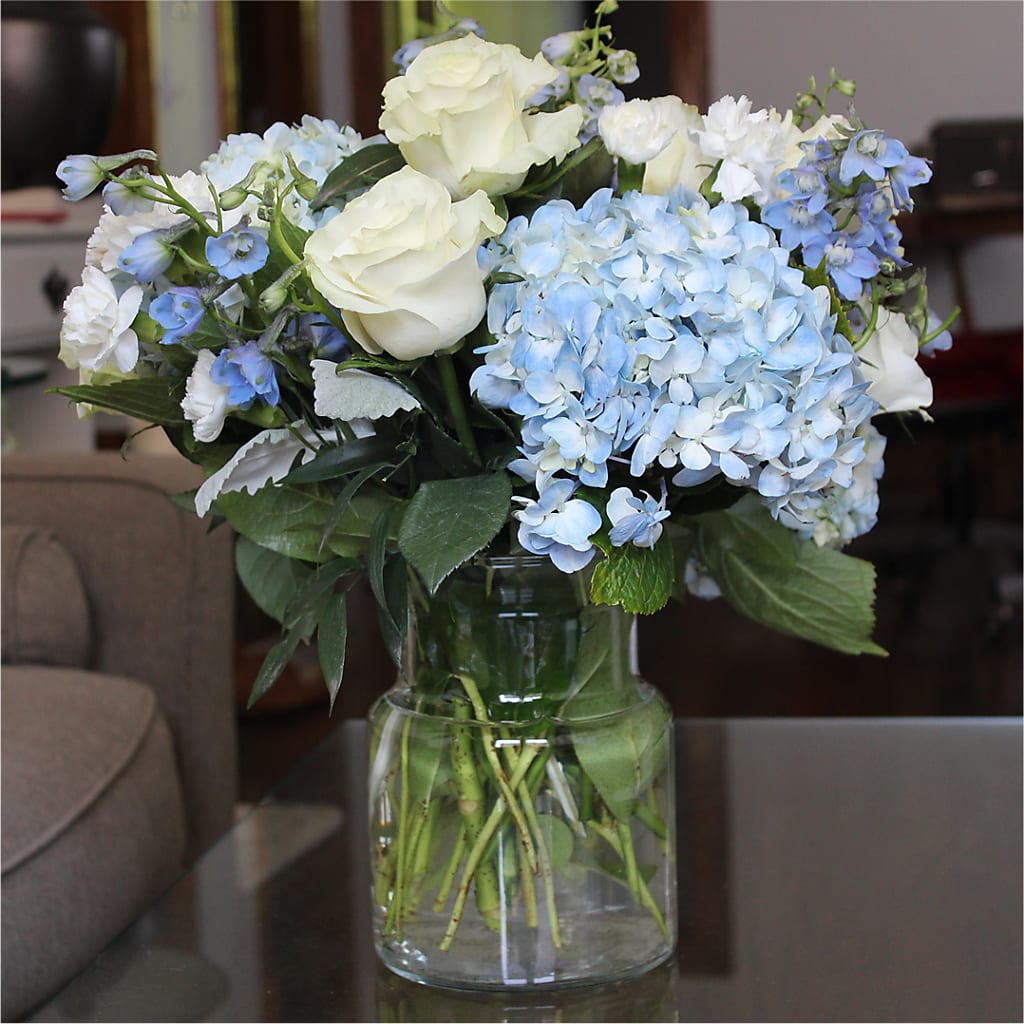 Clear Skies Bouquet – GEORGE'S FLOWERS, Los Angeles CA