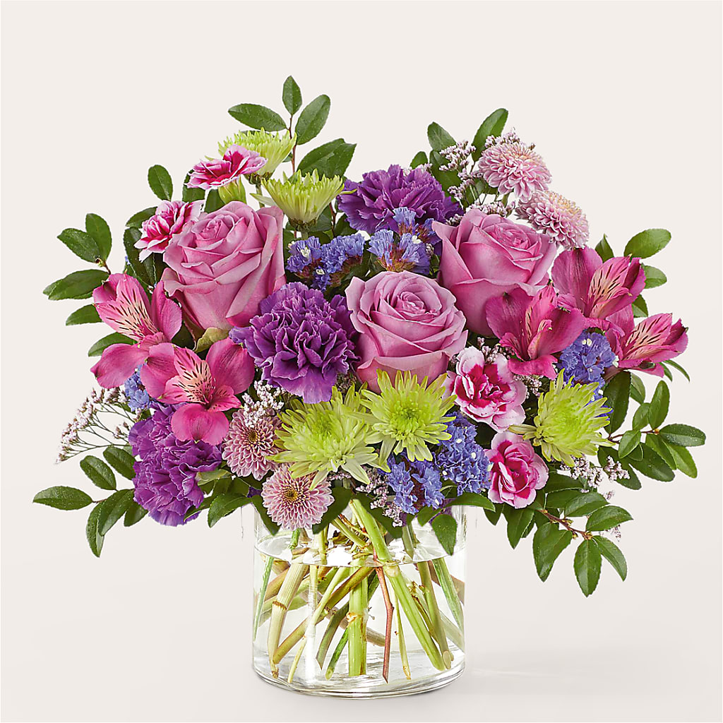 Glass Half Full Bouquet – GEORGE'S FLOWERS, Los Angeles CA