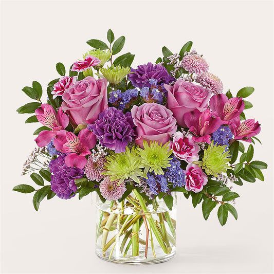 Glass Half Full Bouquet – GEORGE'S FLOWERS, Los Angeles CA